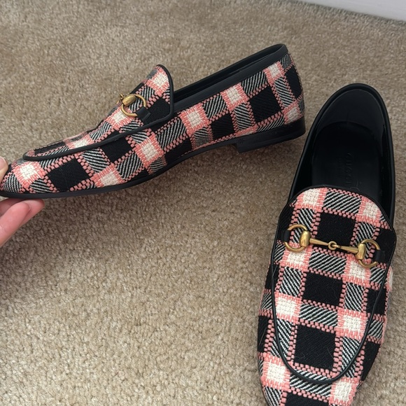 Plaid Gucci Loafers - Picture 2 of 6